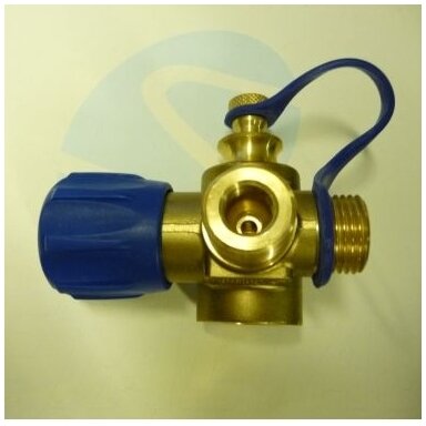 CNG manual filling valve russian type