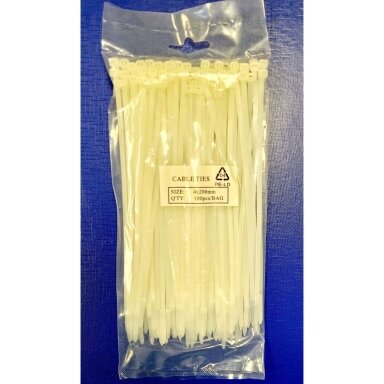 Bracing straps 200x4 White