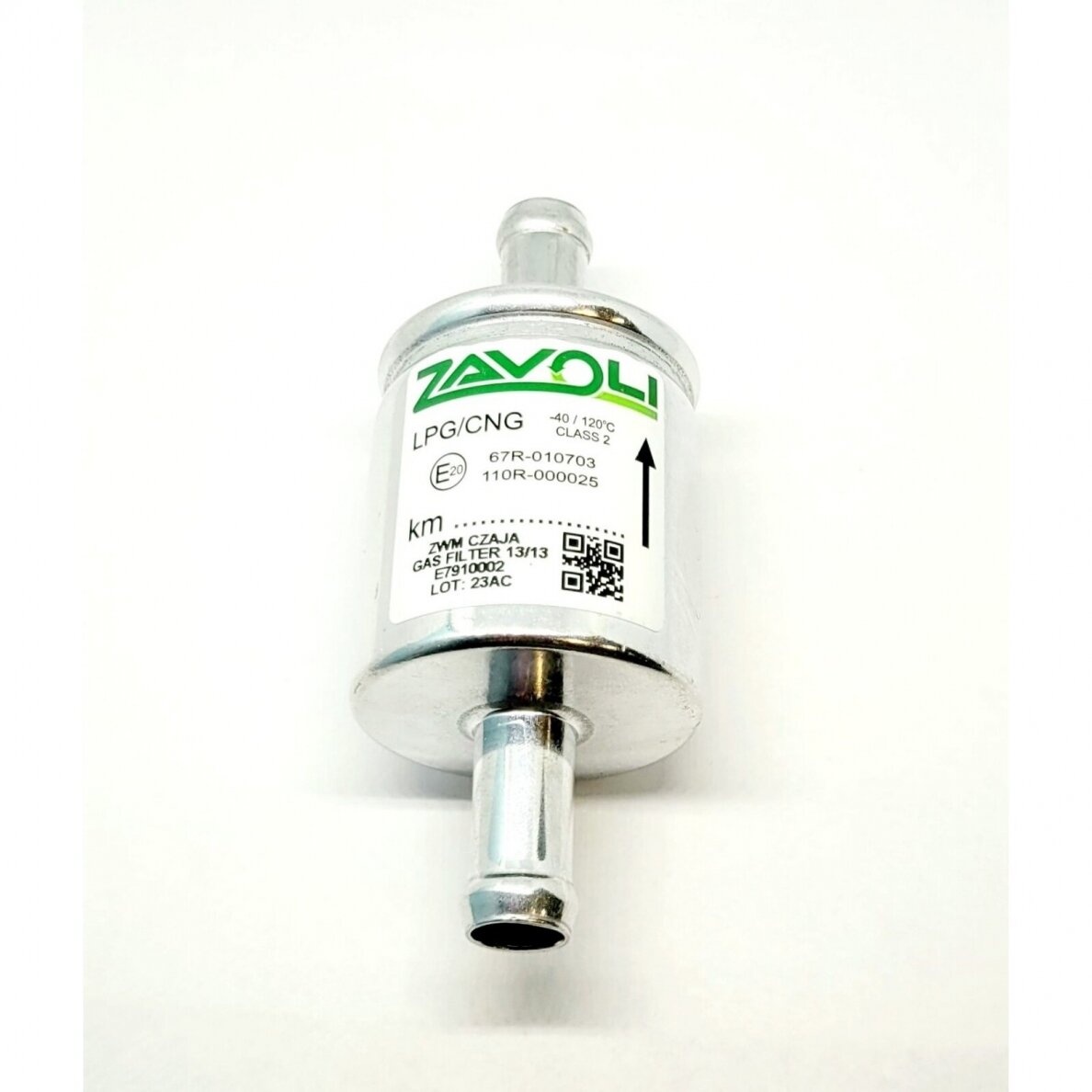 Gas filter ZAVOLI FL 12/12