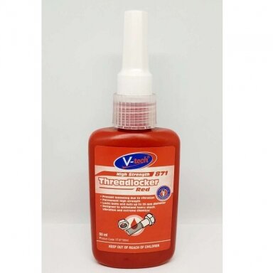 Threadlocker 50 ml Red V-tech