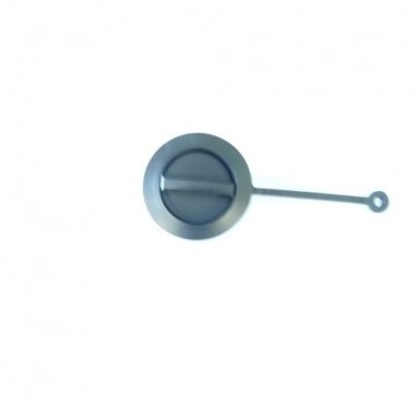 Filling point plastic cap with connector