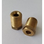 Male compression nut-brass for CNG 12X1 D. 6 30mm